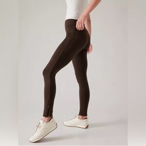 Athlete Delaney Skyline Tight Legging size XXSmall in Toasted Brown